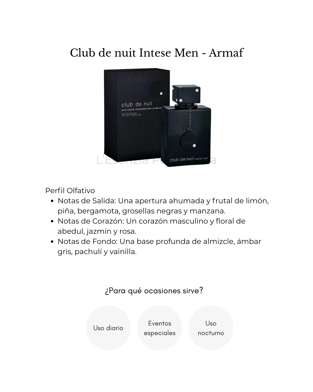 Armaf Club de Nuit Intense Man
