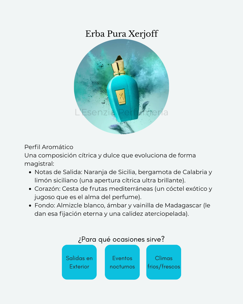 Perfume Erba Pura Xerjoff