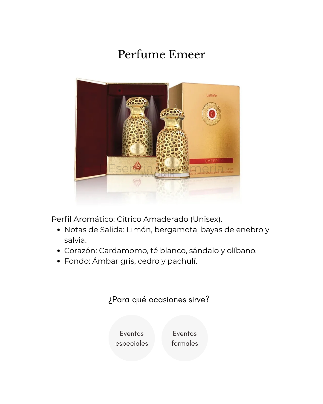 Perfume Emeer Lattafa
