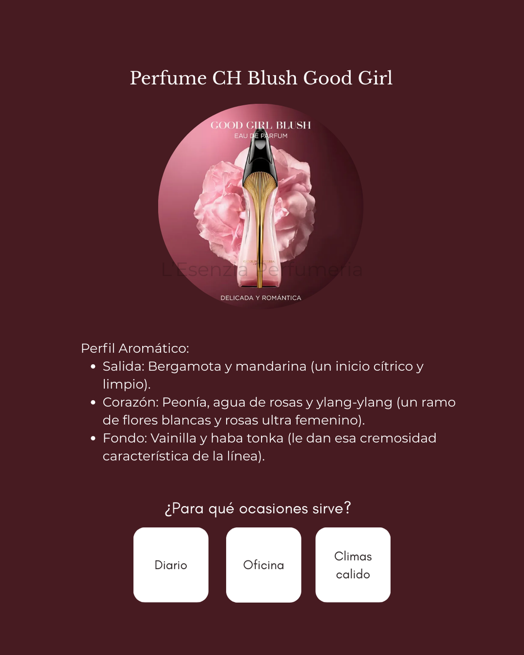 Perfume CH Blush Good Girl