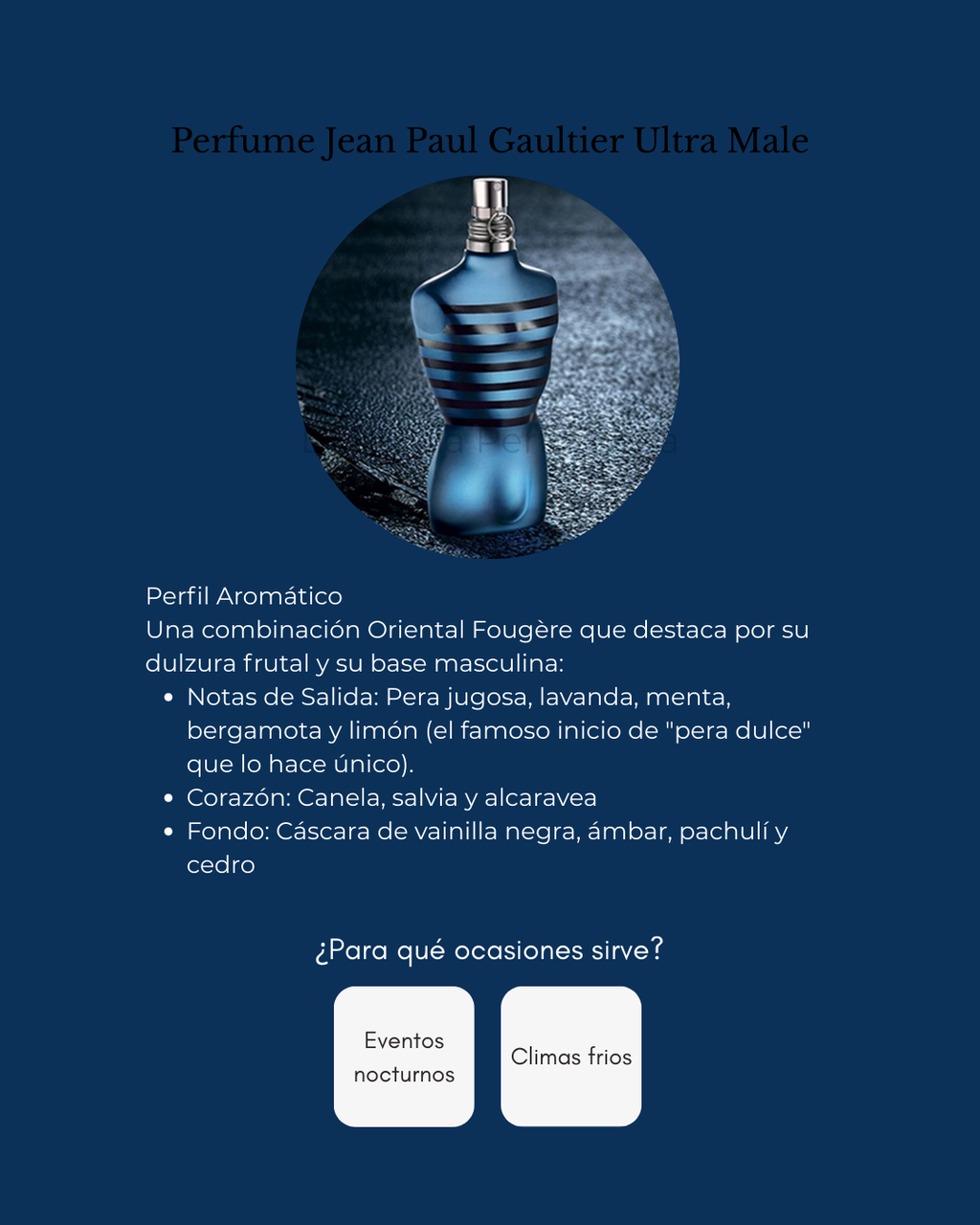 Perfume Jean Paul Gaultier Ultra Male