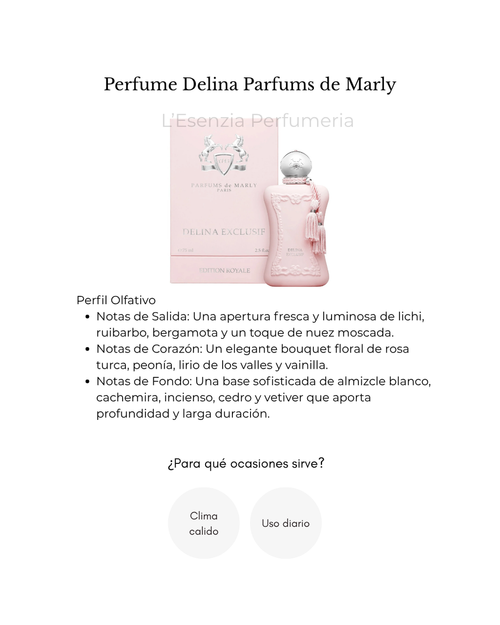 Perfume Delina Parfums de Marly