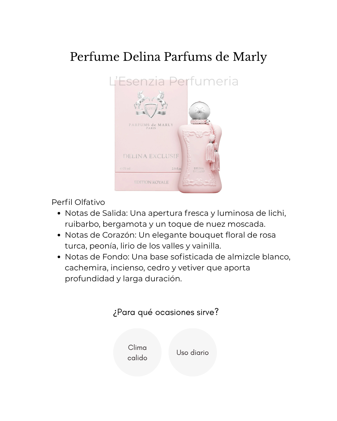 Perfume Delina Parfums de Marly