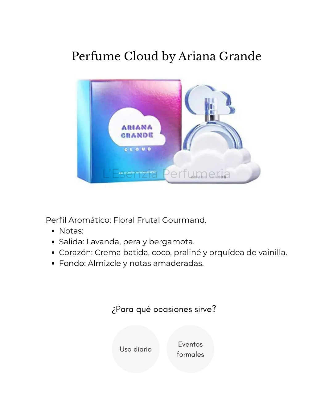 Perfume Cloud by Arina Grande