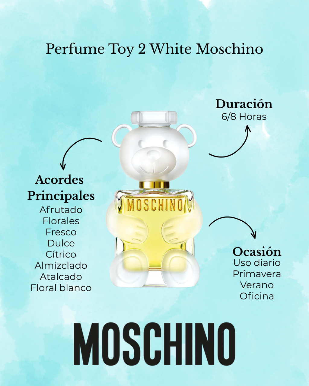 Perfume Toy 2 White Moschino